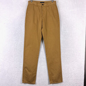 Unis Ford Chino Pants Mens 29x34 (28x34) Brown Preppy Classic Made in Italy